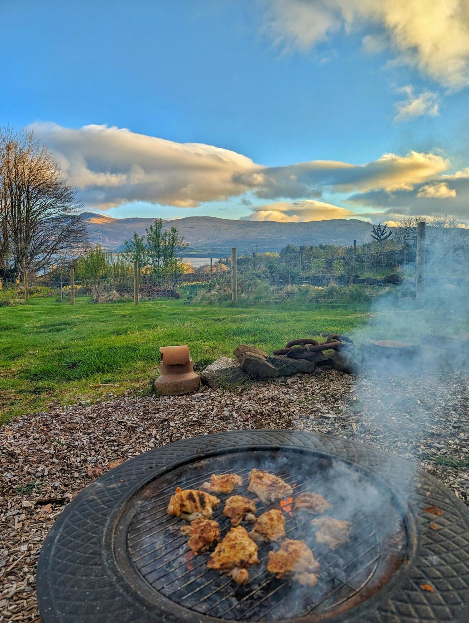 Otter Burn Cabin Oban Bagian luar foto